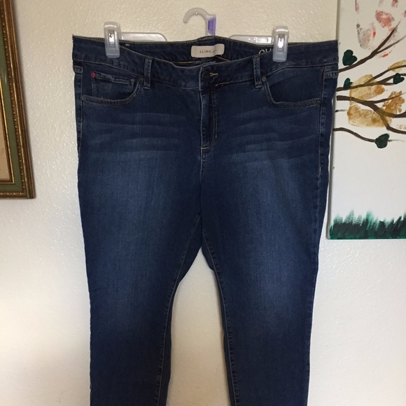 Slink Jeans Denim - Slink Jeans. Size 20